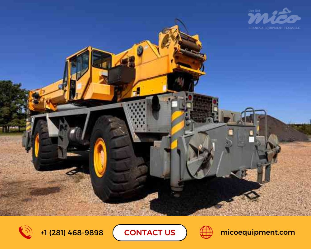Used Grove Rough Terrain Crane for Sale in HOUSTON, TEXAS