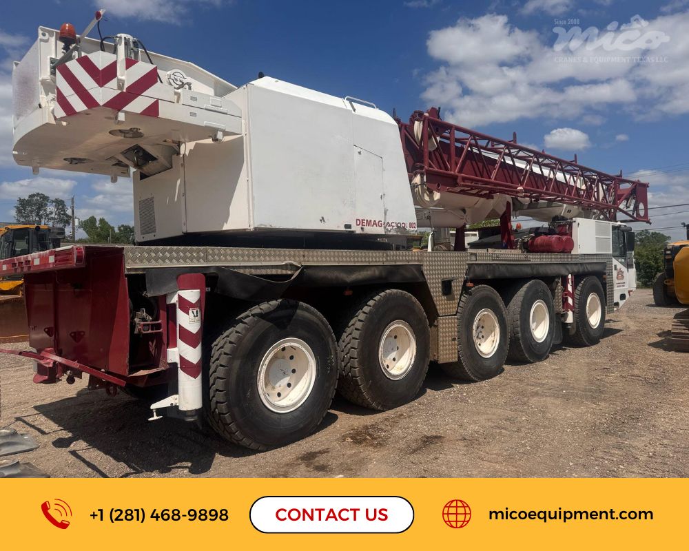 2001 Demag AC100L All Terrain Crane for Sale